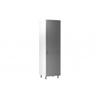 Virtuves skapītis iebūvētajam leduskapim LINEA D60ZL, pelēks